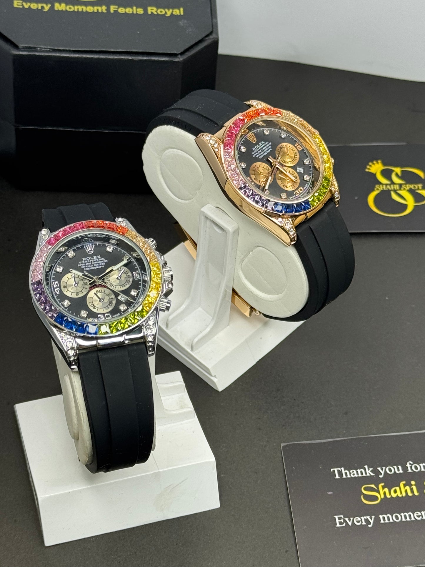 Rolex Rainbow Daytona Watch